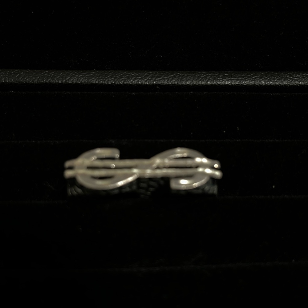 Silver Double Band Ring